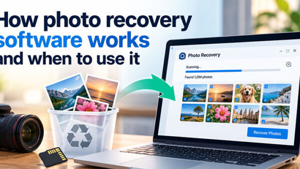 How photo recovery software works and when to use it