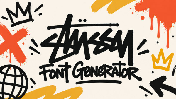 Stussy Font Generator