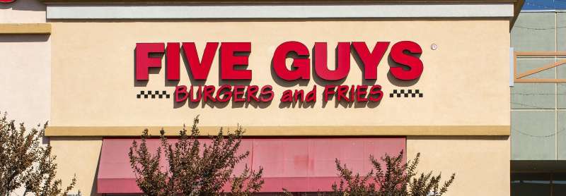 Das Five Guys-Logo: Geschichte, Farben, Schriftart und Bedeutung