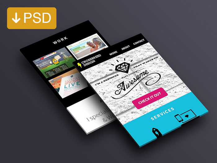 1210109 Showcase Your UI Designs With Perspective Mockups