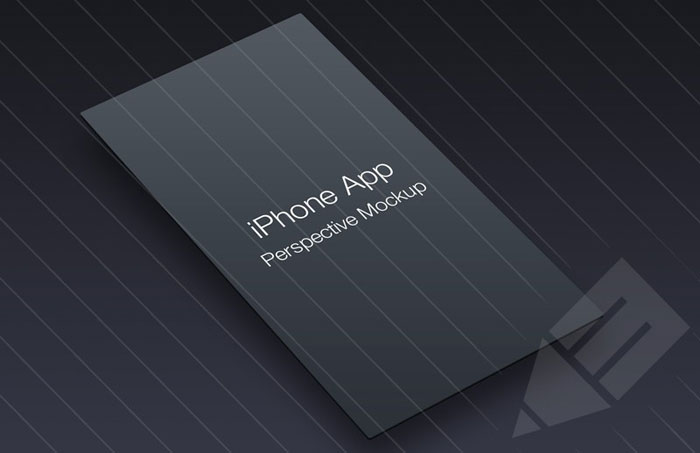 iphone-app-perspective-mock-up Showcase Your UI Designs With Perspective Mockups