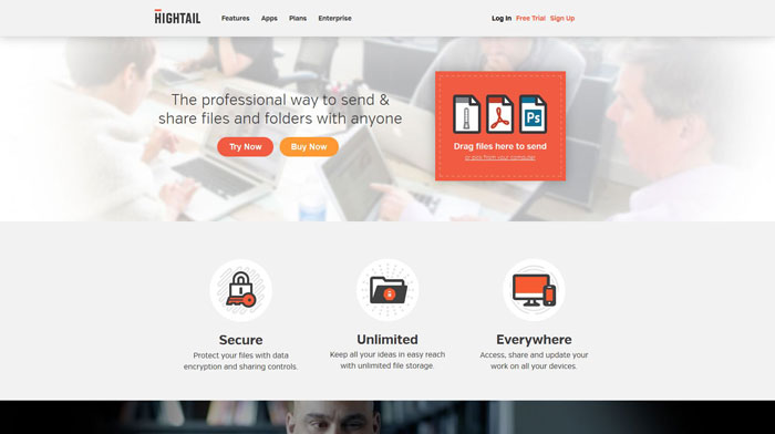 hightail File sharing service