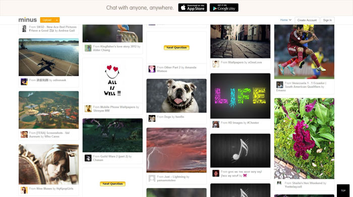 minus File sharing service