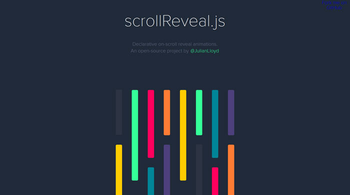 julianlloyd_me_scrollreveal Web Design Resources: jQuery Plugins, CSS Grids & Frameworks, Web Apps And More