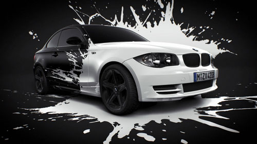BMW_White_splash_by_MUCK_ON The Best New Concept Car Designs For The Future - 96 Vehicles