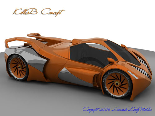 KillerB_Concept_Car_by_lamb The Best New Concept Car Designs For The Future - 96 Vehicles