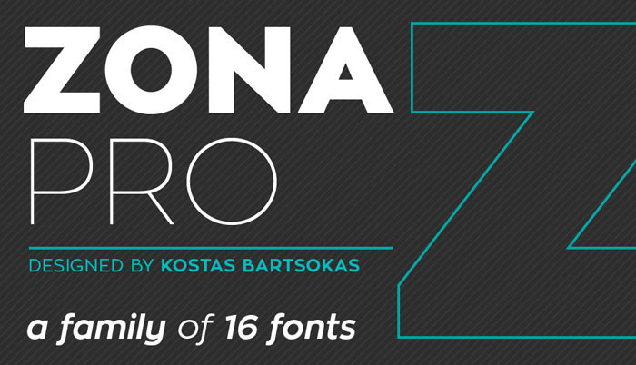 zona-pro 100 Cool Fonts to Make Your Designs Stand Out