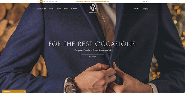 abaeternowatches_com Ecommerce Website Design: How To Create A Beautiful And Practical Shop