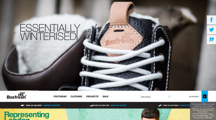 boxfresh_com Ecommerce Website Design: How To Create A Beautiful And Practical Shop