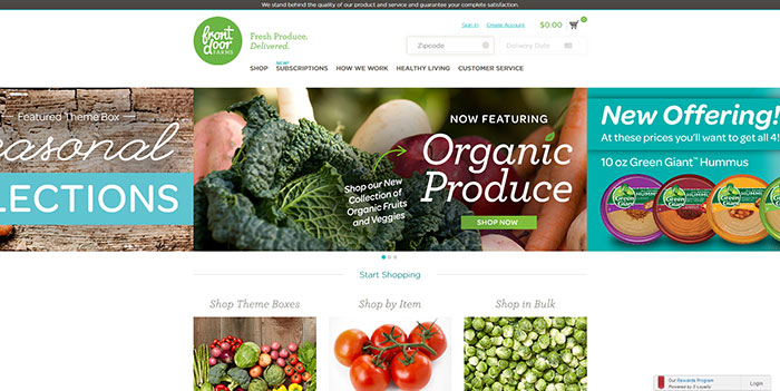 frontdoorfarms_com Ecommerce Website Design: How To Create A Beautiful And Practical Shop