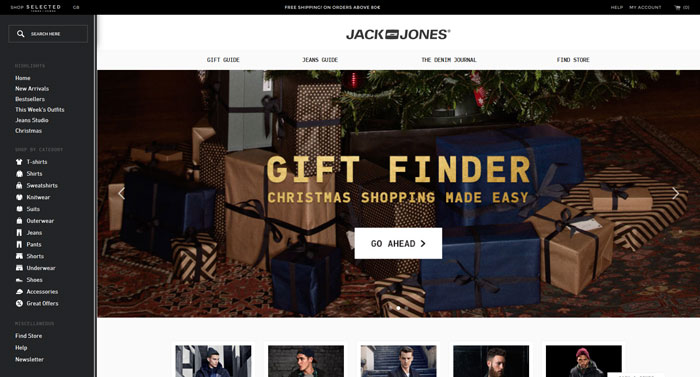jackjones_com Ecommerce Website Design: How To Create A Beautiful And Practical Shop