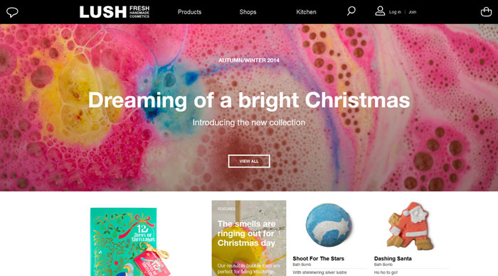 lush_co_uk Ecommerce Website Design: How To Create A Beautiful And Practical Shop