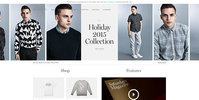 saturdaysnyc_com Ecommerce Website Design: How To Create A Beautiful And Practical Shop