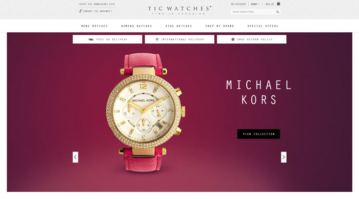 ticwatches_co_uk Ecommerce Website Design: How To Create A Beautiful And Practical Shop