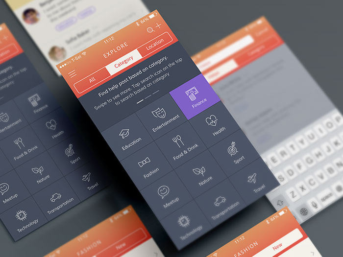 1511387 44 Mobile Tab Design Examples To Inspire Your User Interfaces