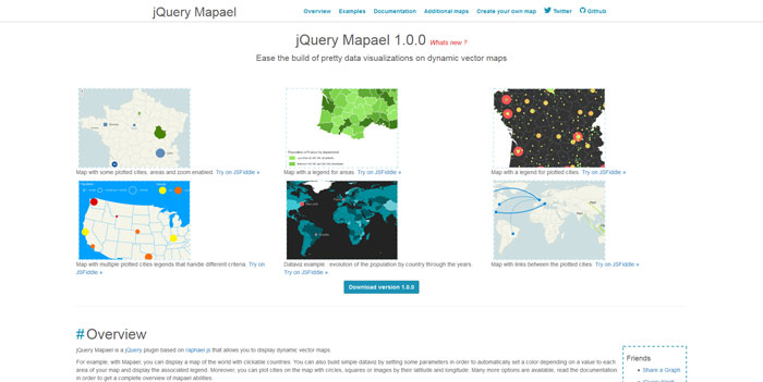 vincentbroute_fr_mapael Web Design Resources: jQuery Plugins, CSS Grids & Frameworks, Web Apps And More