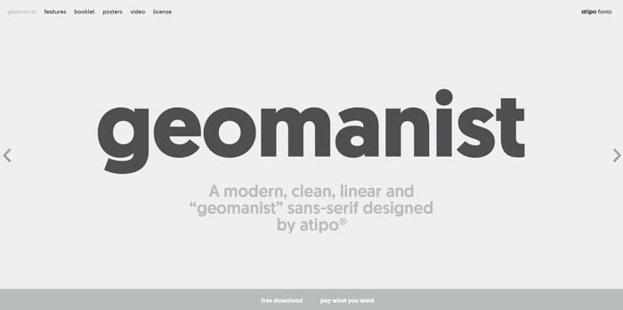 geomanist_com 100 Cool Fonts to Make Your Designs Stand Out