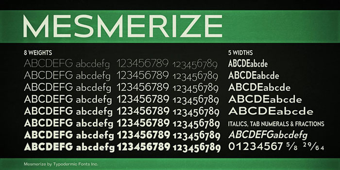 mesmerize 100 Cool Fonts to Make Your Designs Stand Out