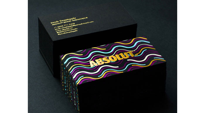 Jukebox-Print Best Business Card Designs - 300 Cool Examples and Ideas