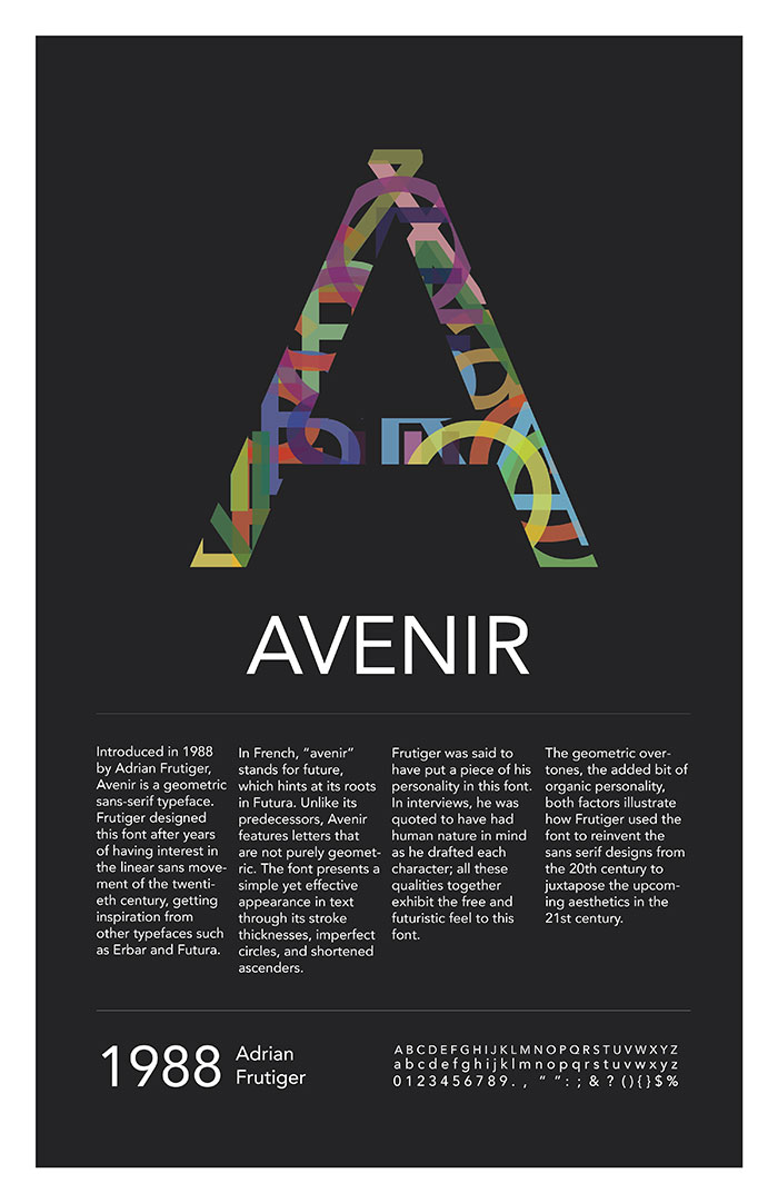 Avenir Classic Fonts For Designers That Will Rock Your Designs