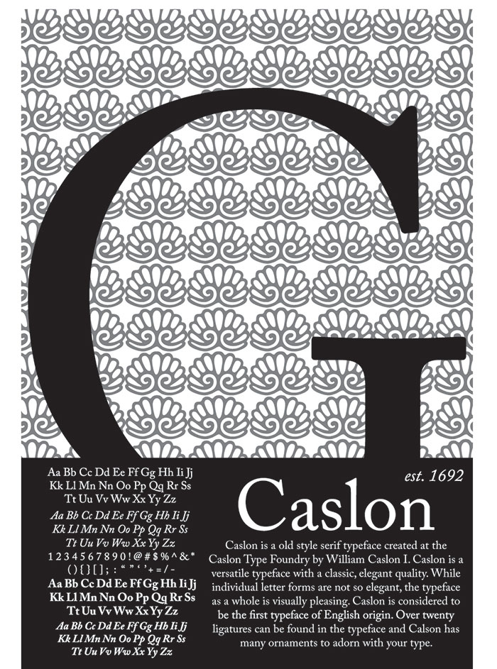 Caslon Classic Fonts For Designers That Will Rock Your Designs