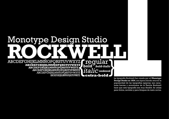 Rockwell Classic Fonts For Designers That Will Rock Your Designs