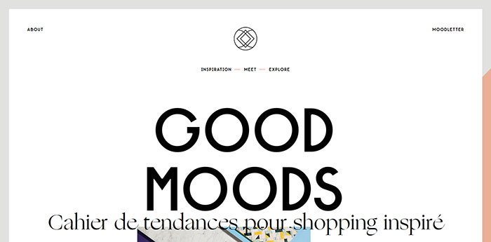 goodmoods_com_home 78 Great Examples of Cool Website Designs