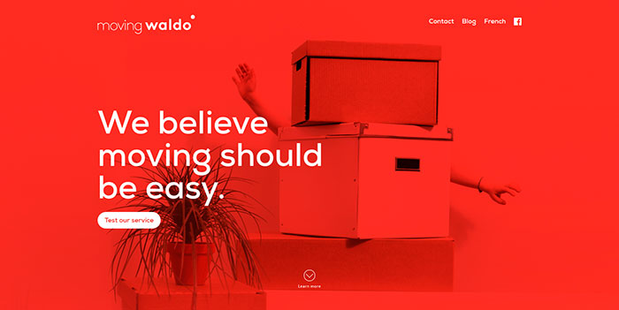 movingwaldo_ca 78 Great Examples of Cool Website Designs