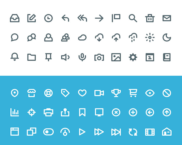 29 Of The Best Minimalist  Icons  For Web Design  Projects