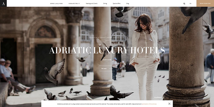 adriaticluxuryhotels_com Website Showcase Of Modern Design - 39 Examples