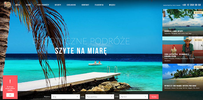 planetescape_pl Website Showcase Of Modern Design - 39 Examples