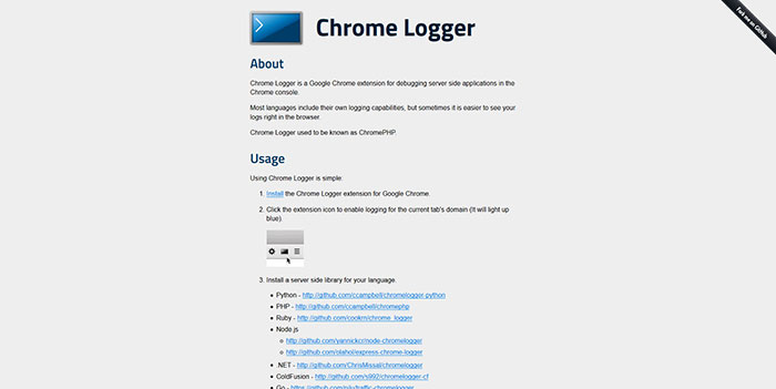 craig_is_writing_chrome-logger Web Design Resources: jQuery Plugins, CSS Grids & Frameworks, Web Apps And More