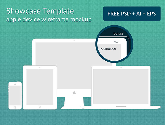 Download Psd Mockups To Present Your Responsive Designs With PSD Mockup Templates