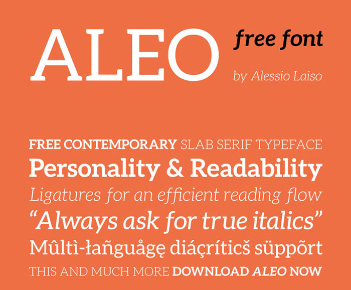 Free Serif Fonts To Download - 27 Hand-Picked Examples