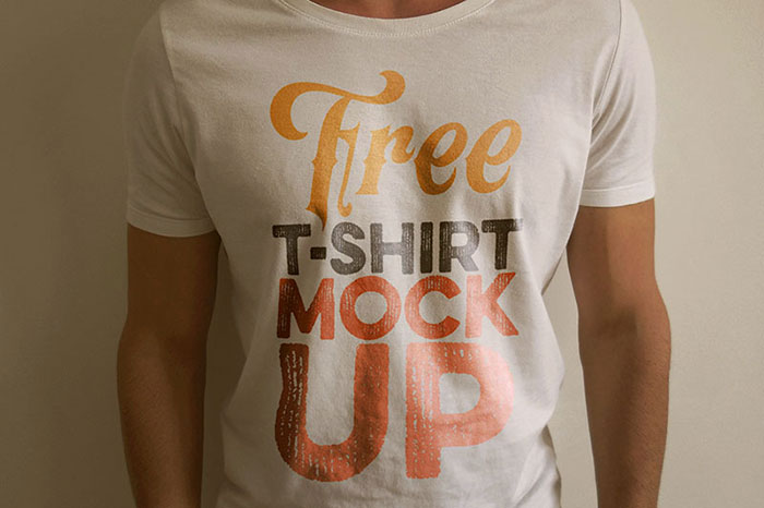 free-t-shirt-mock-up-template 82 FREE T-Shirt Template Options For Photoshop And Illustrator