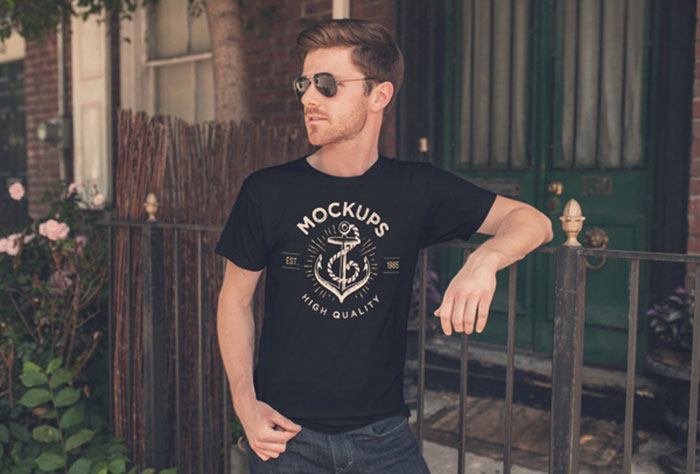 mens-t-shirt-mockup 82 FREE T-Shirt Template Options For Photoshop And Illustrator