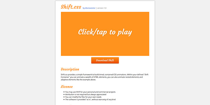 shift_octavector_co_uk Web Design Resources: jQuery Plugins, CSS Grids & Frameworks, Web Apps And More