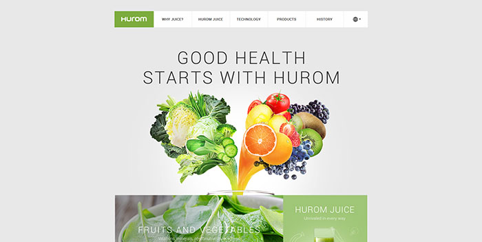 global_hurom_com Awesome Websites Designs To Check Out Today
