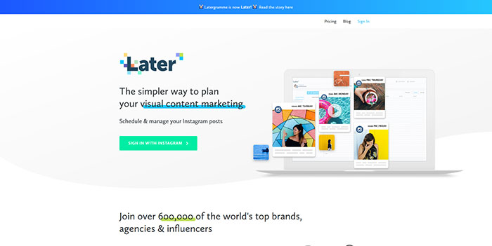 later_com Awesome Websites Designs To Check Out Today