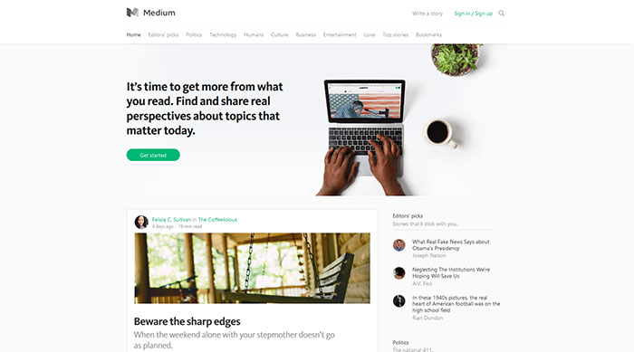 medium_com Free and popular blogging platforms to try
