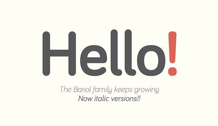 bariol-slider-web2015-01 44 Bold Fonts To Use For Headlines In Websites & Print