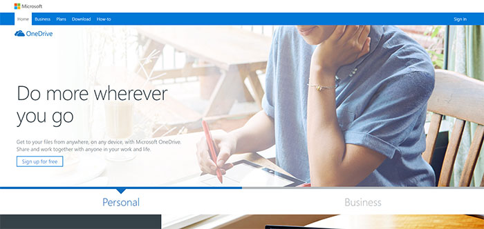 OneDrive - a Dropbox alternative