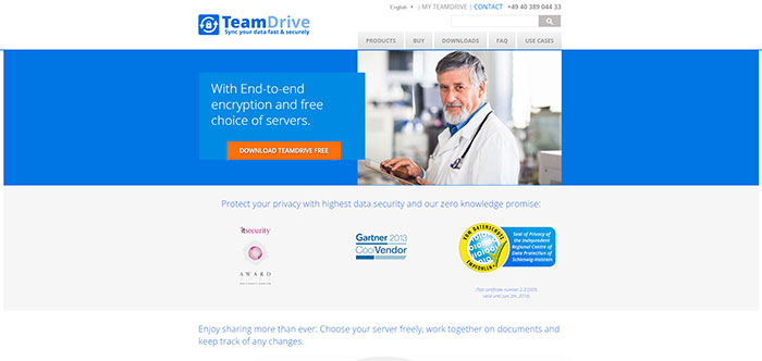 teamdrive Dropbox alternatives - the best 13 competitors