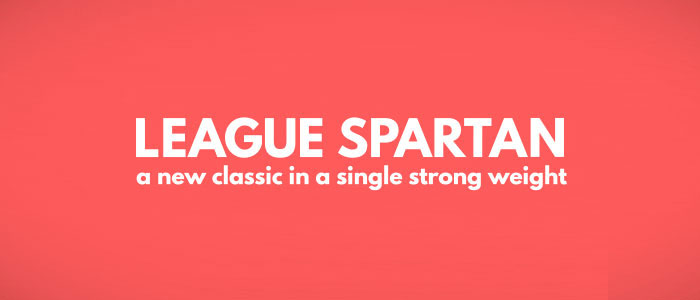 league-spartan The best 72 free fonts for logos to create modern and creative designs