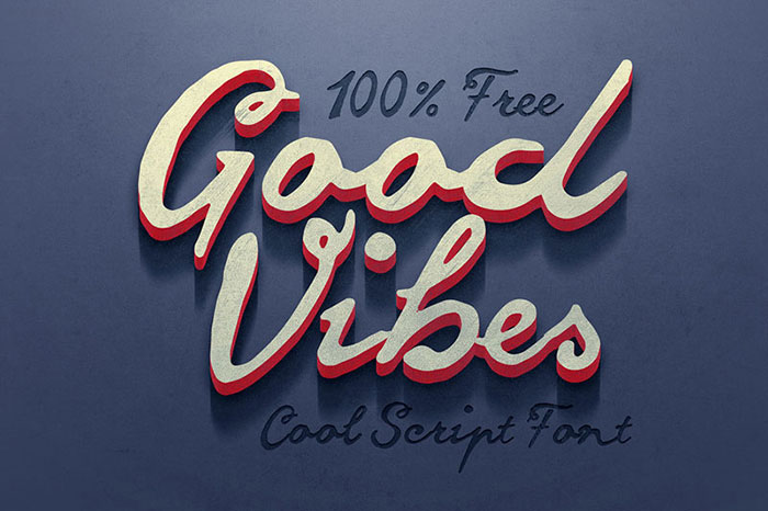 goodvibes Free Handwriting Fonts To Download (57 Script Fonts)