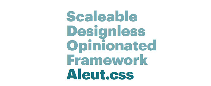 aleutcss Web Design Resources: jQuery Plugins, CSS Grids & Frameworks, Web Apps And More