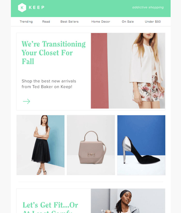 check-out-2 Email Newsletter Design Best Practices