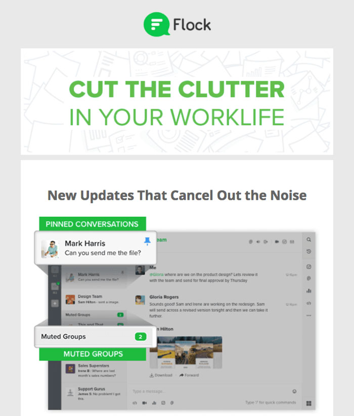 cut-the-clutter-in-your-worklife Email Newsletter Design Best Practices