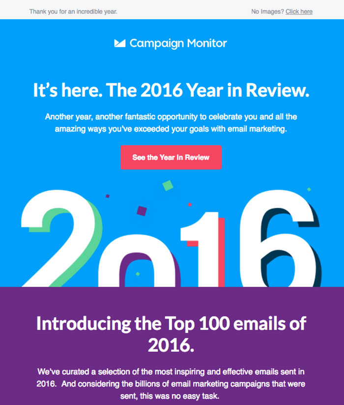 let-the-celebration-begin Email Newsletter Design Best Practices
