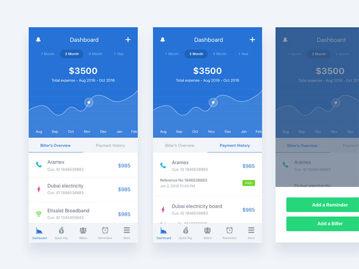 2829749 Mobile UI Design Inspiration of Charts And Graphs